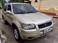 Ford Escape XLS 2003 Beige AT For Sale-1