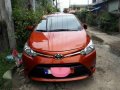 Toyota Vios E 2017 Orange AT For Sale-0