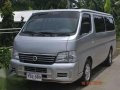Nissan Urvan Estate VX 3.0 Silver MT For Sale-0