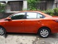 Toyota Vios E 2017 Orange AT For Sale-2
