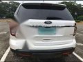 2013 Ford Explorer 4x4 3.5 V6 White AT -1
