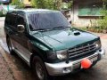 2000 Mitsubishi Pajero Green AT For Sale-1
