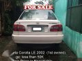 Rush Sale Toyota Corolla 2002 LE AT 1.8L-0