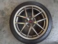 2014 up Subaru WRX STI Premium OEM BBS forged 18s wheels-0