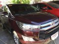 Toyota Innova 2017 brown van for sale -1