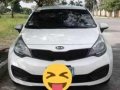 Fresh 2012 Kia Rio MT White For Sale-3