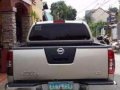 Nissan Frontier Navarra 2013 Silver AT-0