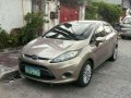 Ford Fiesta 2012 AT Beige For Sale-0