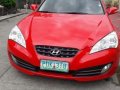 Hyundai Genesis 2010 Red MT Sport For Sale-0