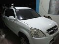 Honda CRV Gen 2 2004 MT White For Sale-1