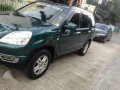 Fresh Honda CRV 2003 AT Green For Sale-0