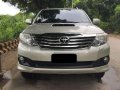 2013 Toyota Fortuner G AT Silver For Sale-4