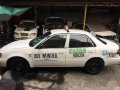 Toyota Corolla 2002 White Taxi AT For Sale-1