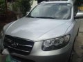 2009 Hyundai Santa FE AT Silver For Sale-0