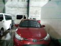 2014 Toyota Vios E 1.3 AT Red For Sale-0