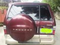 Isuzu Trooper Skyroof Edition 2003 Red AT -0