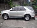 Toyota Fortuner G AT 2012 Silver For Sale-7