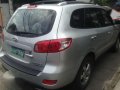 2009 Hyundai Santa FE AT Silver For Sale-3