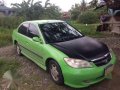 Honda Civic Dimension 2002 Green MT -5