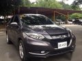 2015 Honda HRV 1.8E AT Gray For Sale-1
