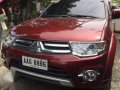 Mitsubishi Montero Sports GLX 2014 Red MT-2