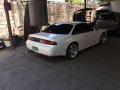 White Nissan s14 MT-2