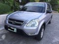 2002 Honda CRV Automatic Silver For Sale-0