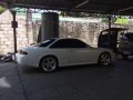 White Nissan s14 MT-1