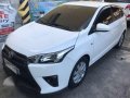 Toyota Yaris 1.3E AT 2016 White For Sale-0