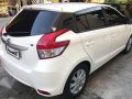 Toyota Yaris 1.3E AT 2016 White For Sale-3