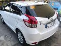 Toyota Yaris 1.3E AT 2016 White For Sale-2