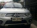 Mitsubishi Montero AT GLS V 2014 Silver For Sale-0
