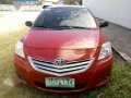 Toyota Vios J 2012 Manual Red For Sale-0