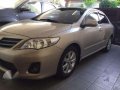 Toyota Corolla Altis 2012 1.6E MT Beige For Sale-2