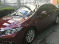 2012 Honda Civic 1.8 AT Red For Sale-1