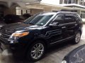 Ford Explorer 2012 4x4 Black AT For Sale-0