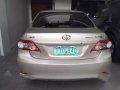 Toyota Corolla Altis 2012 1.6E MT Beige For Sale-1