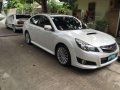 Subaru Legacy 2010 White MT For Sale-0