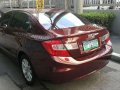 2012 Honda Civic 1.8 AT Red For Sale-2