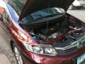 2012 Honda Civic 1.8 AT Red For Sale-5
