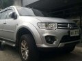 Mitsubishi Montero AT GLS V 2014 Silver For Sale-1