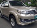 2013 Toyota Fortuner G AT 4x2 Beige For Sale-0