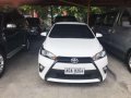 2015 Toyota Yaris E 1.3 White AT For Sale-0