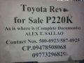Toyota Revo good as new for sale -9