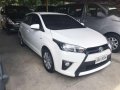 2015 Toyota Yaris E 1.3 White AT For Sale-1