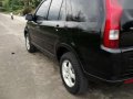 Honda CRV 2003 4x2 i-VTEC AT Black For Sale-2