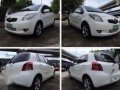 2007 Toyota Yaris Auto White Sedan-1