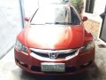 Honda Civic 1.8S 2009 MT Orange For Sale-2