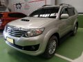 2013 Toyota Fortuner G 4x2 AT Silver For Sale-0