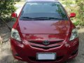 Toyota Vios 1.3 E 2009 MT Red For Sale-0